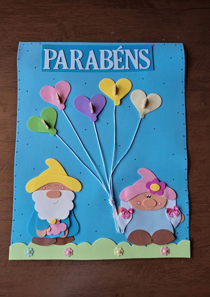Kit decoração sala de aula tema gnomos - foto 1