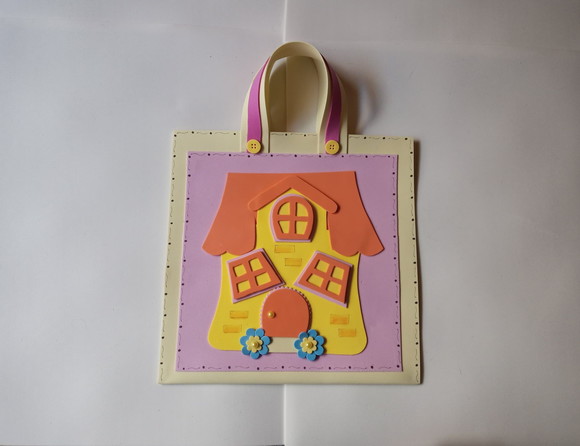 Sacola cenário fui morar numa casinha - foto 1