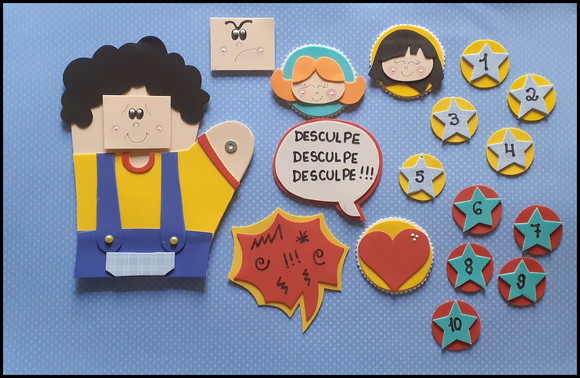 Luva de história desculpe-me - foto 1
