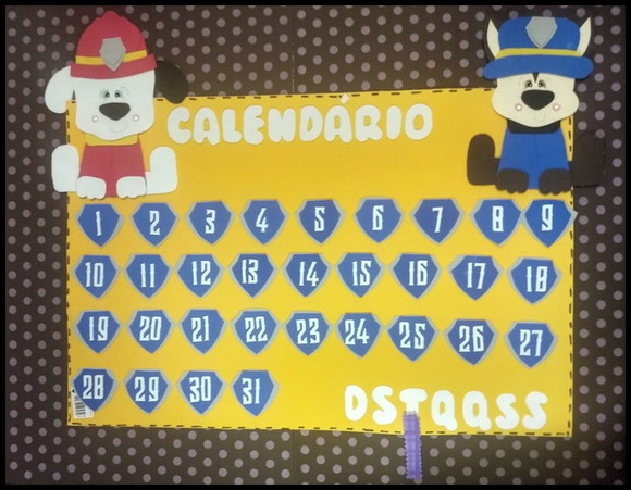Kit sala de aula patrulha canina - foto 1
