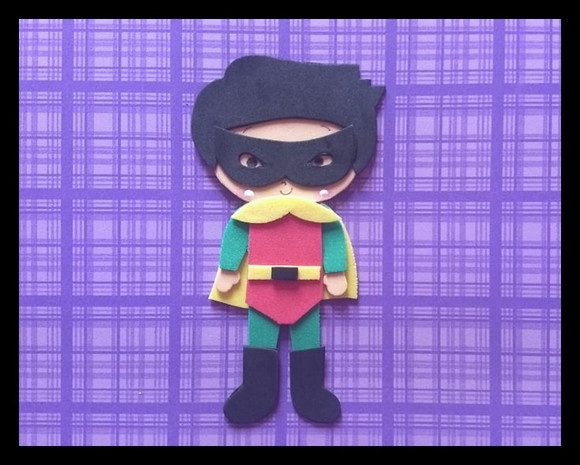 Aplique herói Robin - foto 1