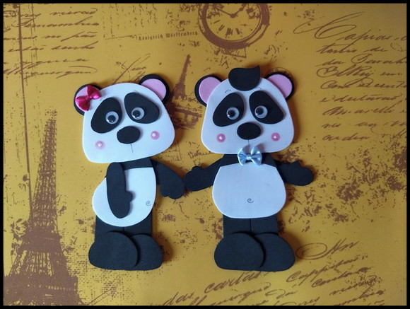 Apliques Panda - foto 1