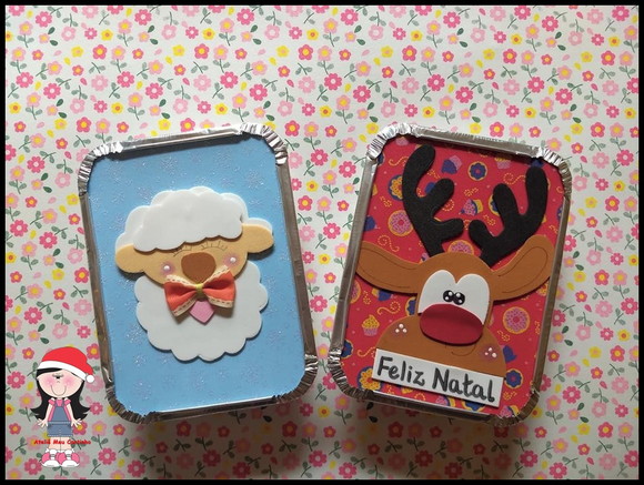 Marmitinha porta doces natalina - foto 1
