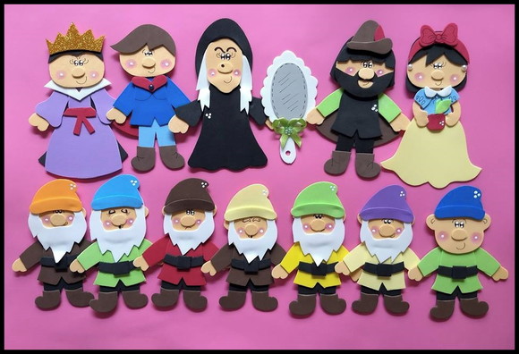 Palitoches história Branca de neve - foto 1