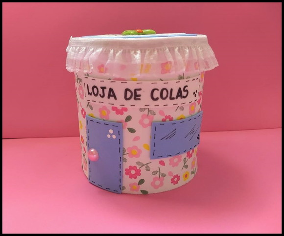 Lata de história Mamãe quero colar - foto 1