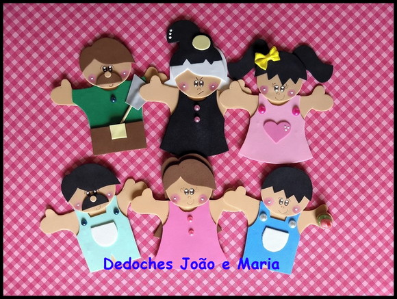 Kit dedoches João e Maria - foto 1