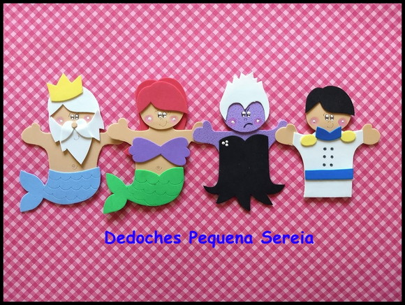 Kit dedoches a pequena sereia - foto 1