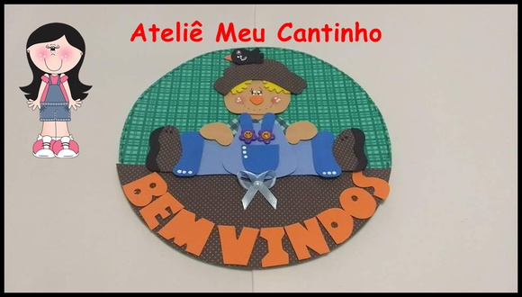 Guirlanda junina espantalho - foto 1