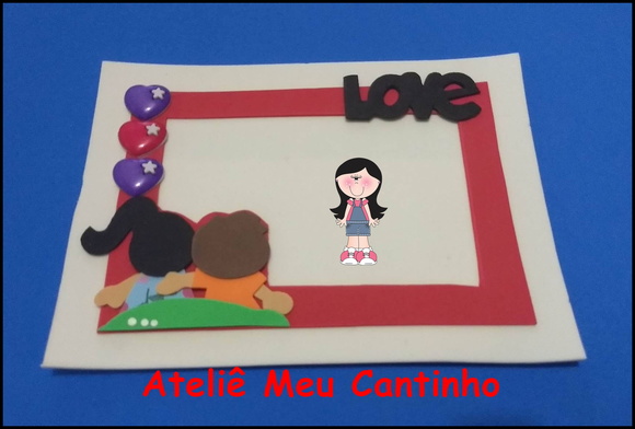 Porta retrato namorados - foto 1
