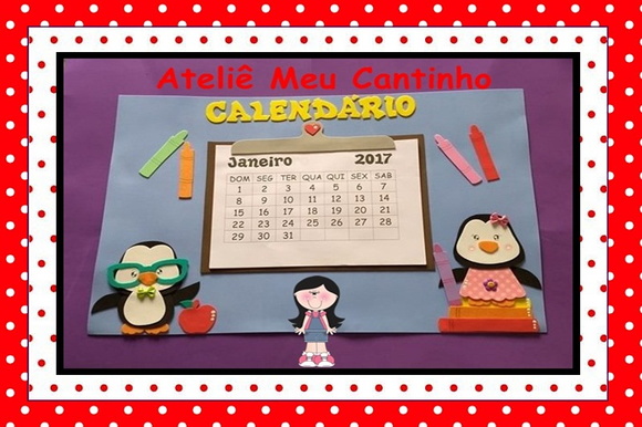 Calendário Pinguins - foto 1