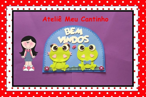 Placa de porta sapinhos - foto 1