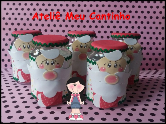 Vidro decorado noel - foto 1