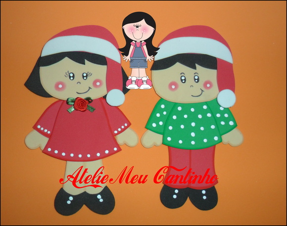 Crianças natalinas - foto 1