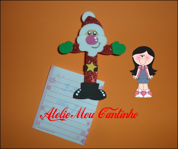 Porta recados noel - foto 1