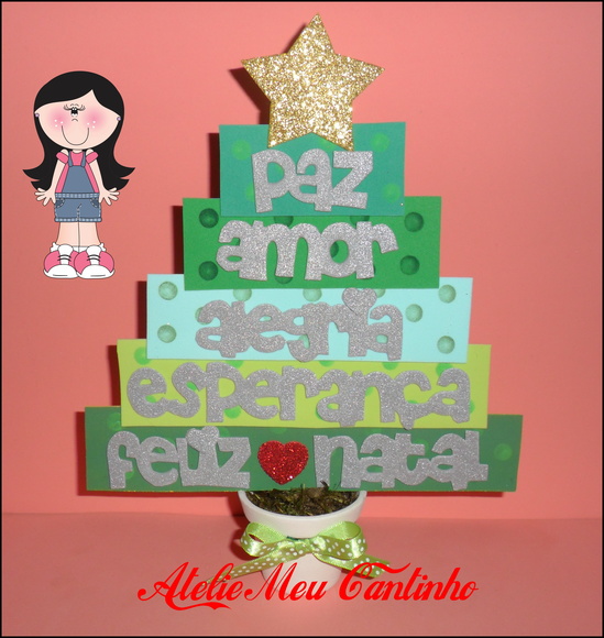 Árvore frases de natal - foto 1