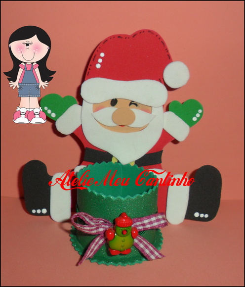 Porta bombom noel - foto 1