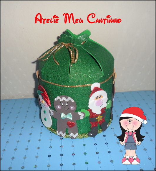 Porta panetone amigos - foto 1