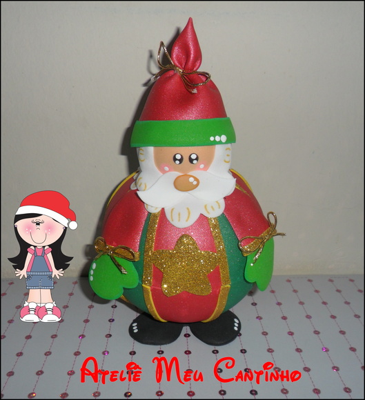 Noel 3d porta doces - foto 1