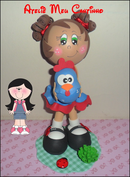 Fofucha galinha pintadinha - foto 1