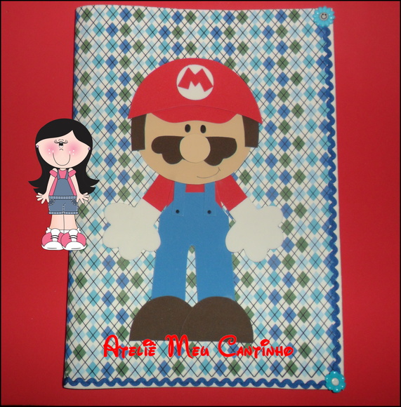 Capas de caderno personagens - foto 1