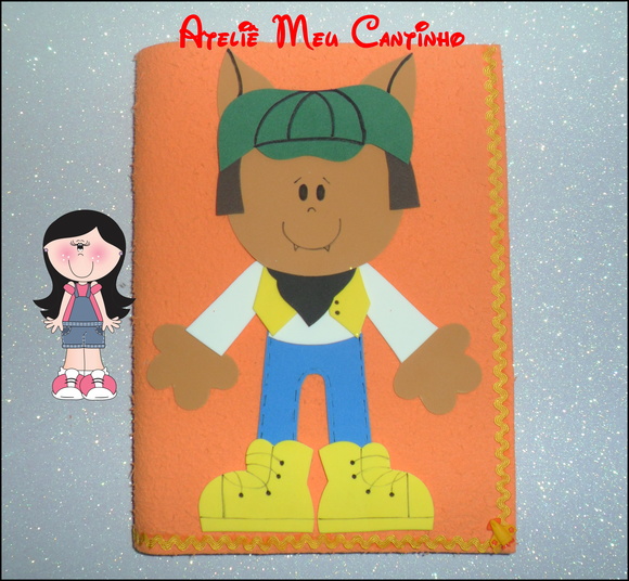 Capas de caderno personagens - foto 1