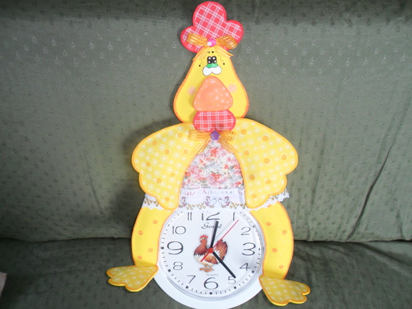 Relógio de parede galinha - foto 1