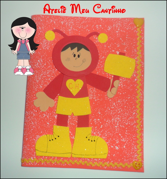 Capas de caderno personagens - foto 1