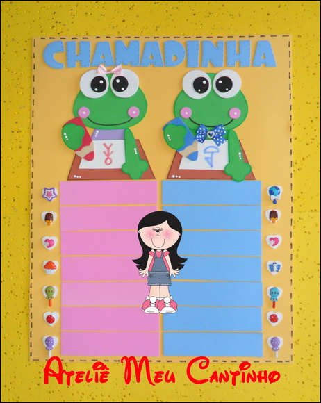 Cartaz Sala de Aula Chamadinha - foto 1