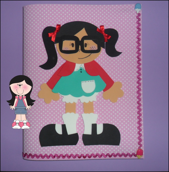 Capas de caderno personagens - foto 1