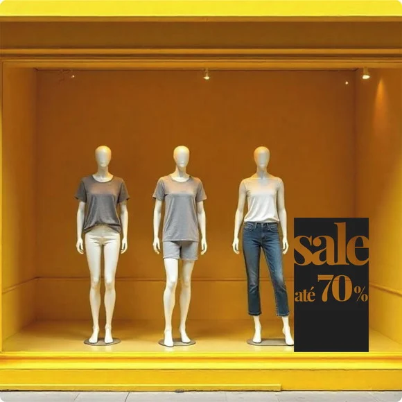 Adesivo para Vitrine Sale 70% - foto 1