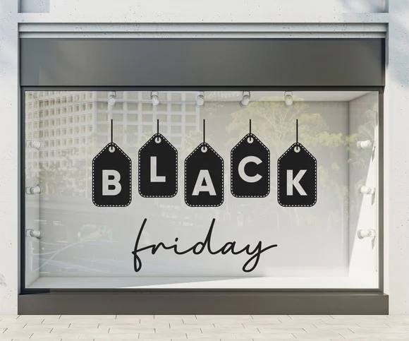 Adesivo Black Friday para Loja - Tam. G - foto 1