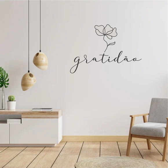 Adesivo Gratidão - foto 1