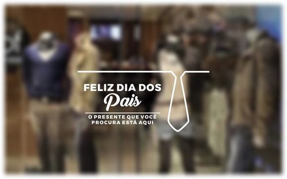 Adesivo Vitrine - Dia dos Pais -presente Aqui - Tam P - foto 1