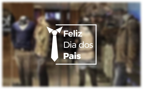 Adesivo Vitrine - Dia dos Pais - foto 1