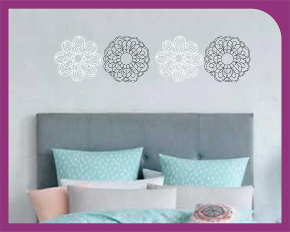 Adesivo parede - Kit Mini Mandalas - foto 1