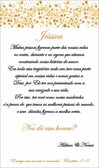 Convite Casamento impresso no Aspen - foto 1