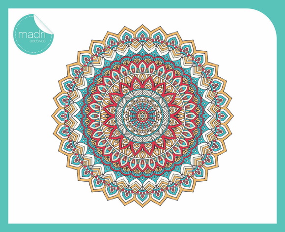 Adesivo Mandala 60cm - foto 1