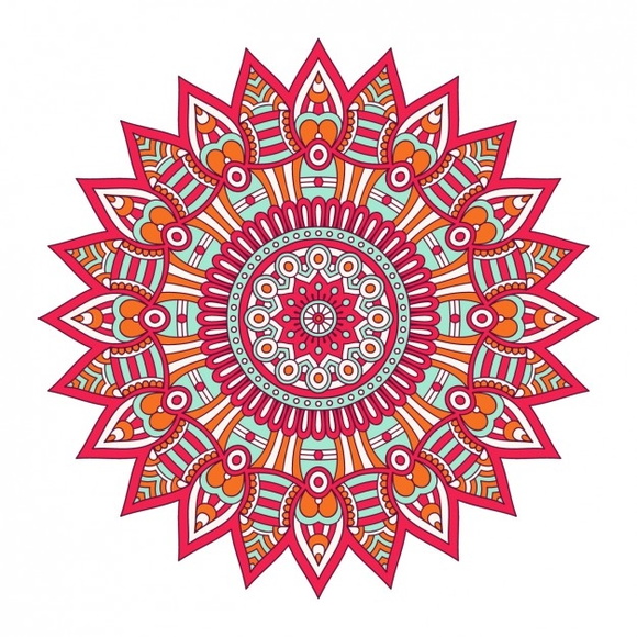 Adesivo Mandala 60cm - foto 1