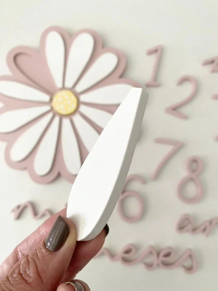 Kit Mêsversário - Flor 12 Pétalas - Cenário para Fotos Bebê - foto 1
