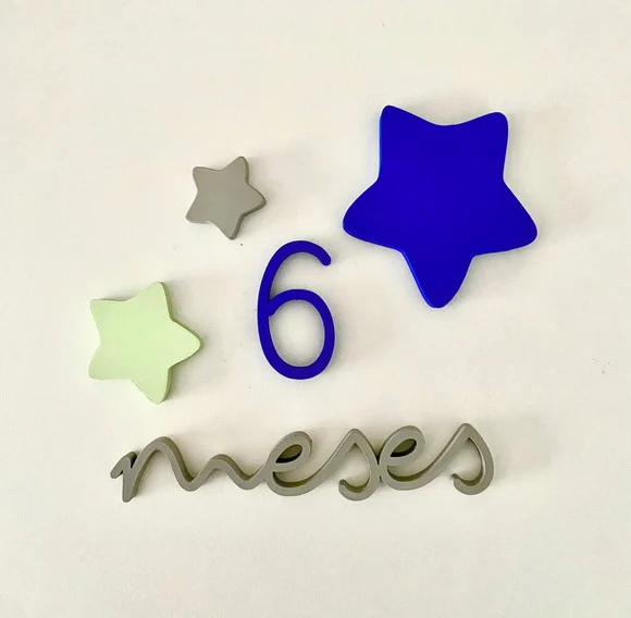 Kit Mesversário - Modelo Estrela / Espaço Sideral - foto 1