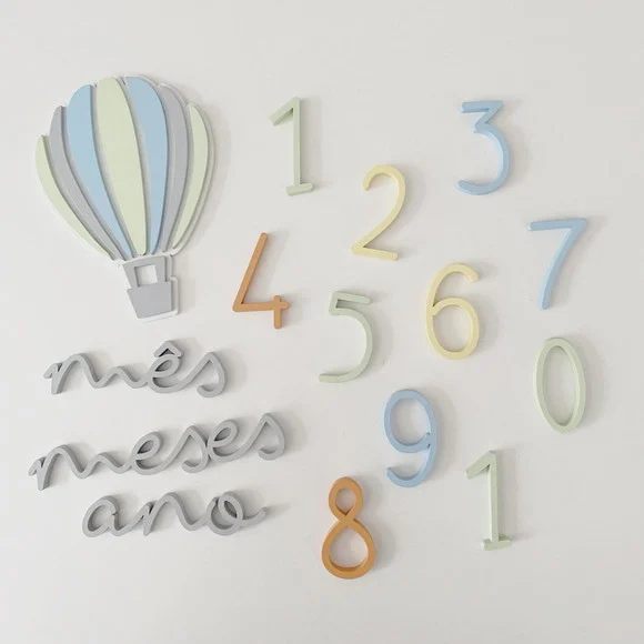 Kit Mesversário Balão - Decoração Nascimento e Aniversário