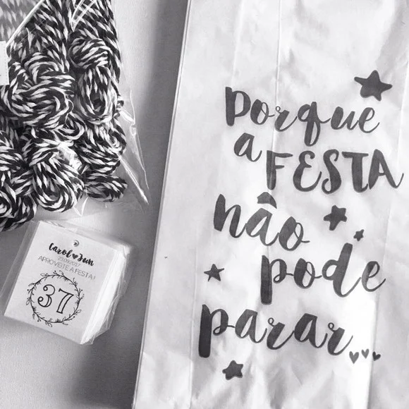 Embalagem - Saquinhos Havaianas + Tags Personalizados