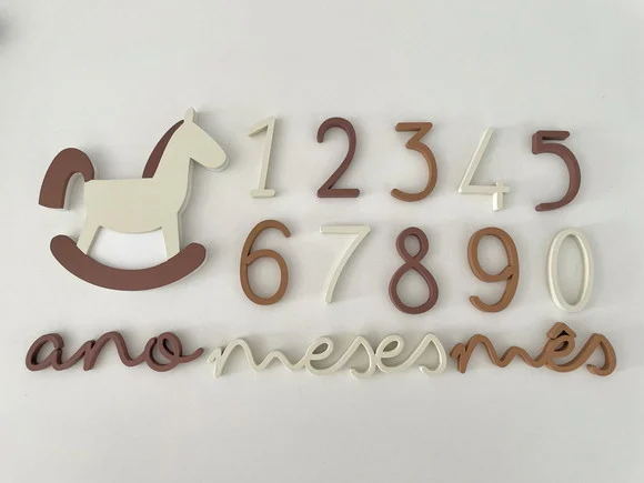 Combo - Kit Mesversário + Letreiro Personalizado - foto 1