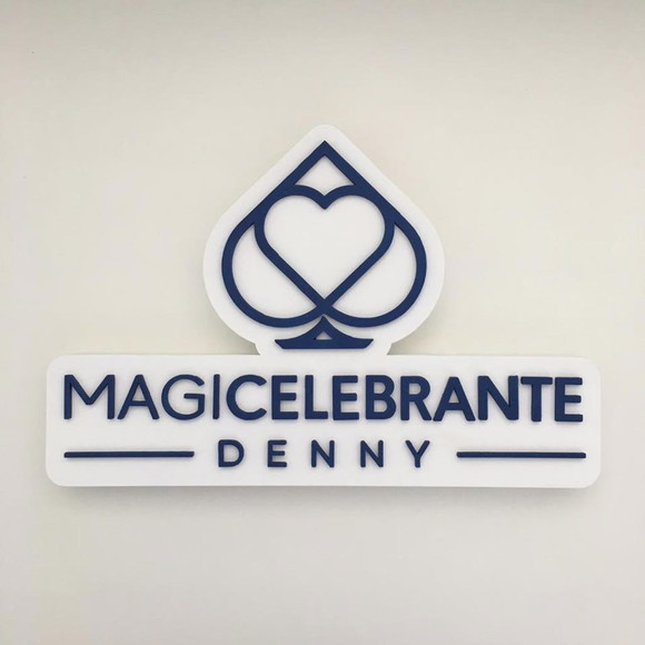 Letreiro Personalizado Duo - Logotipo De Loja