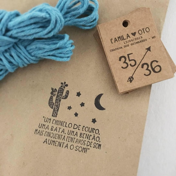 KIT COM SACOS & TAGS - PERSONALIZADOS - Eventos Corporativos