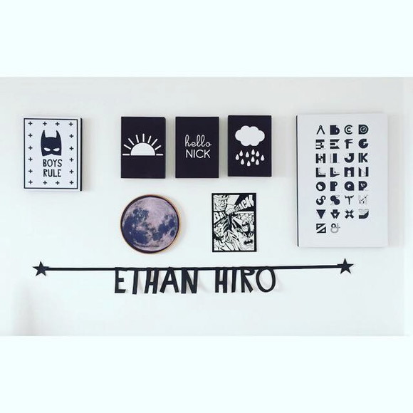 Quadrinho Decoração para Quarto de Bebê ou Maternidade