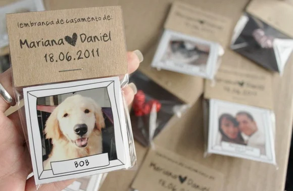 SAVE THE DATE - IMÃ + CORAÇÃO CHAVEIRO