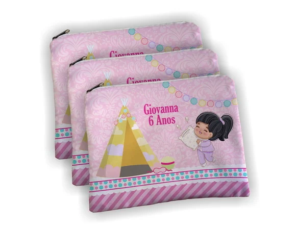 Necessaire Personalizada 19x13cm Festa do Pijama