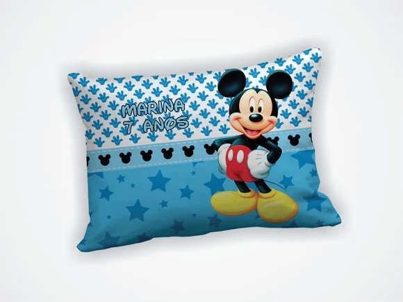 Lembrancinha Almofada 18x28cm Personalizada Mickey - foto 1
