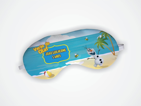 Máscara de Dormir Frozen - foto 1